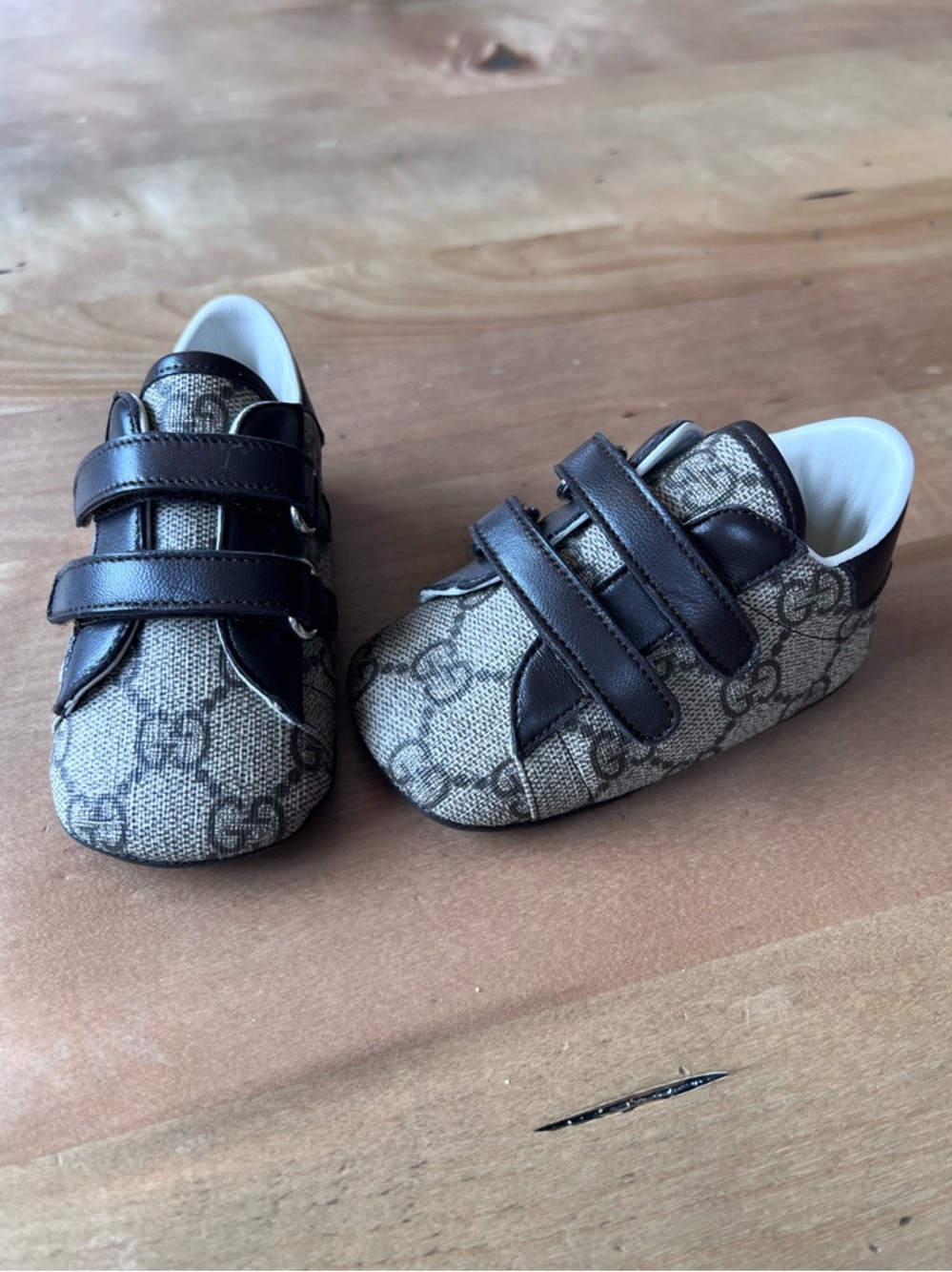Gucci Baby- Ace Sneaker- Brown- Size 18/3 NWOT